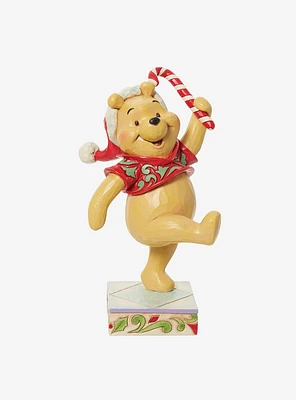 Disney Winnie The Pooh Candy Cane Jim Shore Figure