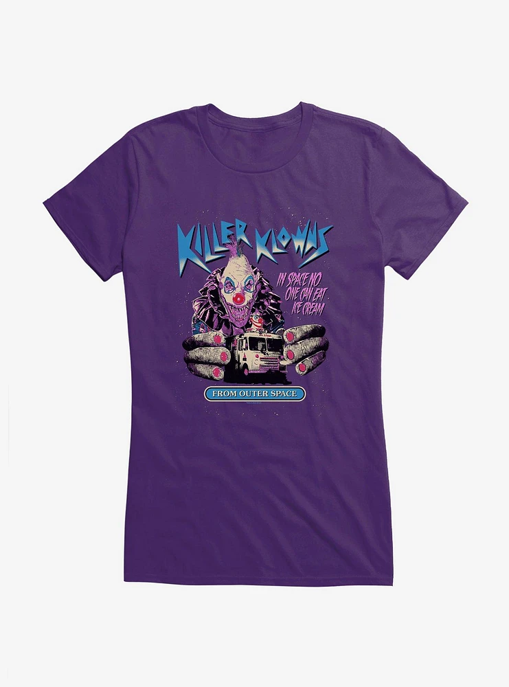 Killer Klowns From Outer Space Klownzilla Girls T-Shirt