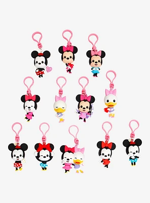Disney Minnie Mouse & Daisy Duck Valentine's Day Blind Bag Figural Bag Clip