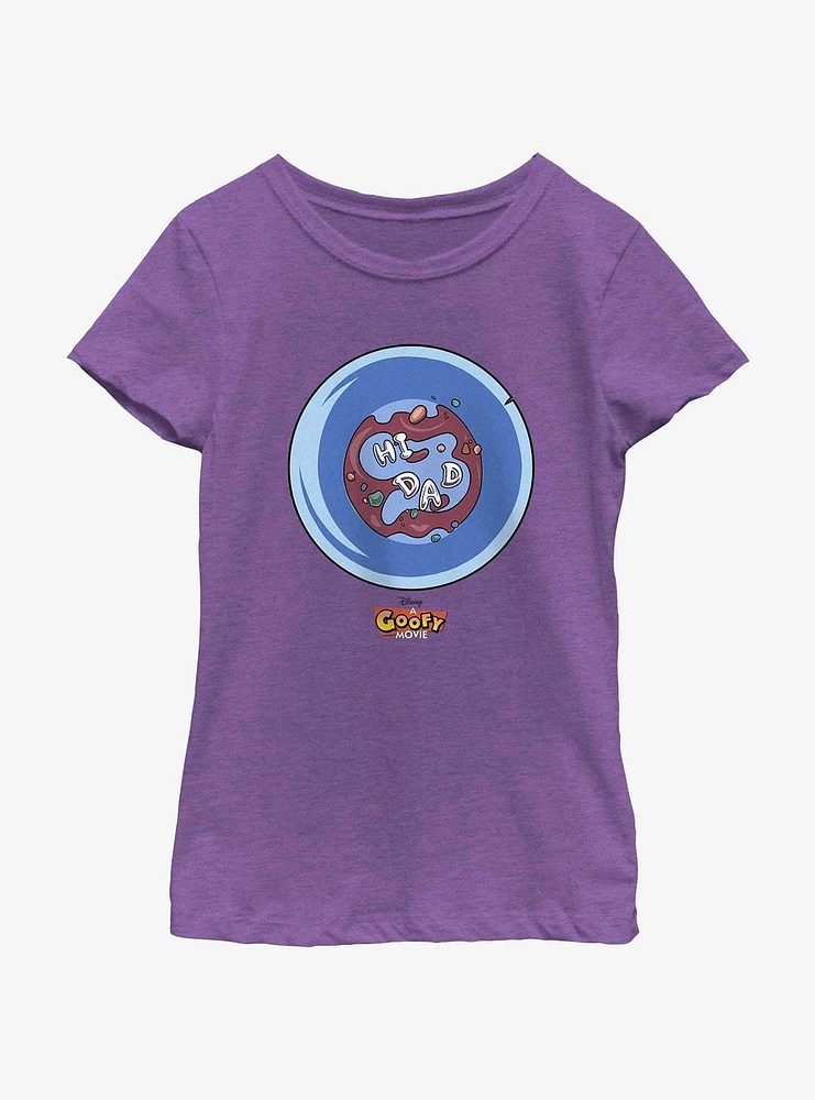 Disney Goofy Hi Dad Youth Girls T-Shirt