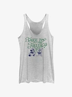 Disney Mickey Mouse & Donald Duck Take To The Fields Womens Tank Top