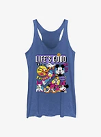 Disney Mickey Mouse Life's Good Womens Tank Top