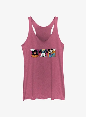 Disney Mickey Mouse Turn It Up Womens Tank Top