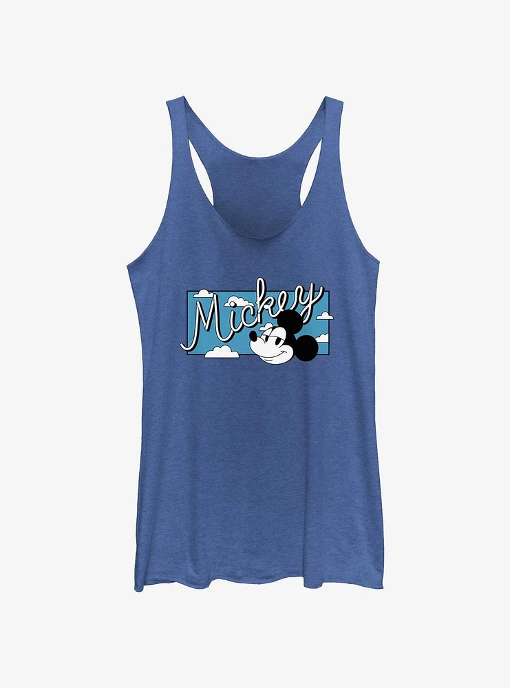 Disney Mickey Mouse Sky Womens Tank Top