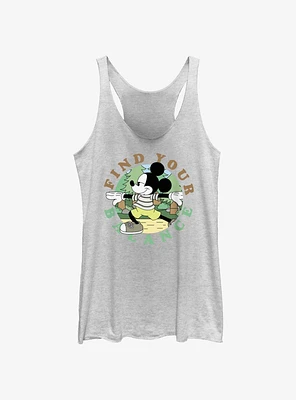 Disney Mickey Mouse Find Your Balance Womens Tank Top