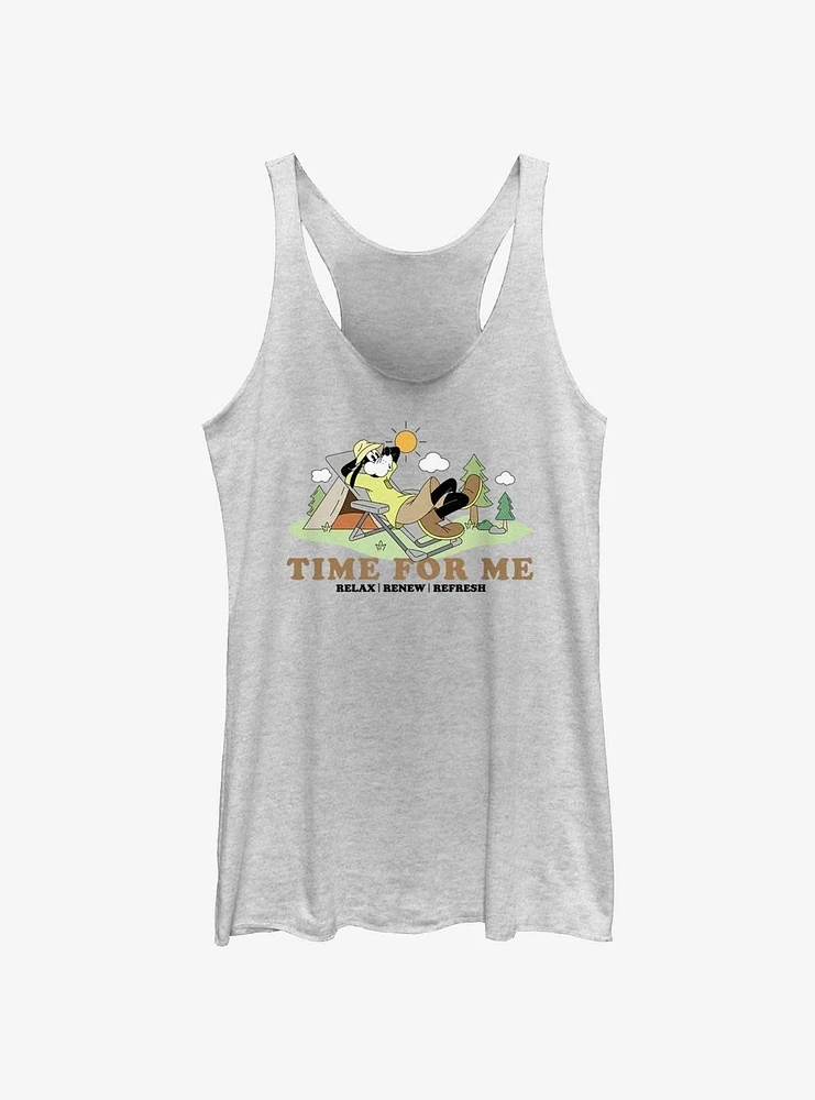 Disney Goofy Time For Me Womens Tank Top