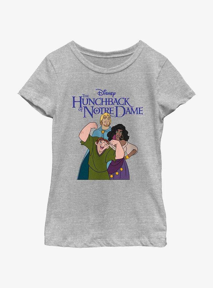 Disney The Hunchback of Notre Dame Group Pose Youth Girls T-Shirt