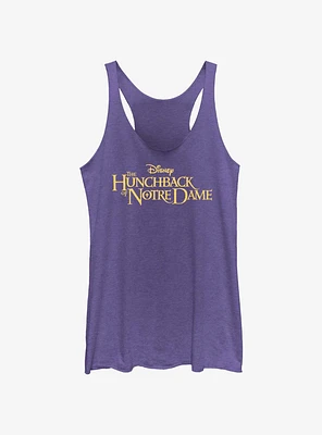 Disney The Hunchback of Notre Dame Logo Womens Tank Top