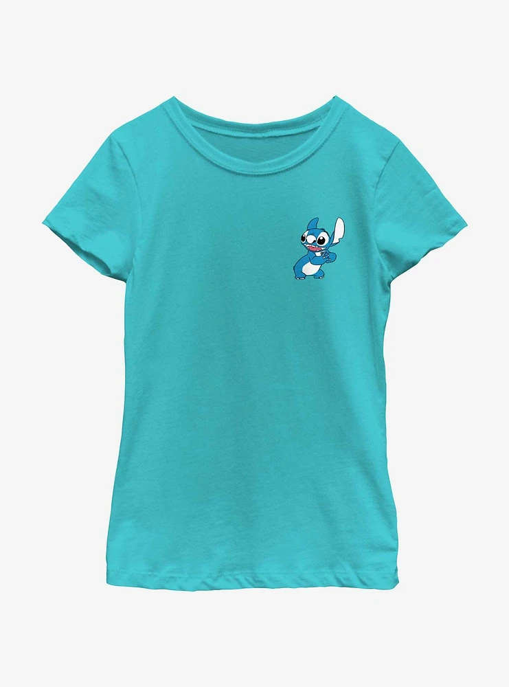 Disney Lilo & Stitch Bashful Youth Girls T-Shirt