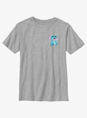 Disney Lilo & Stitch Ice Cream Pocket Youth T-Shirt