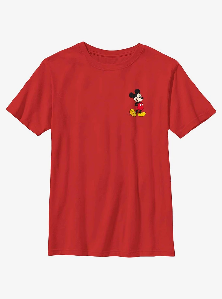 Disney Mickey Mouse Traditional Pocket Youth T-Shirt