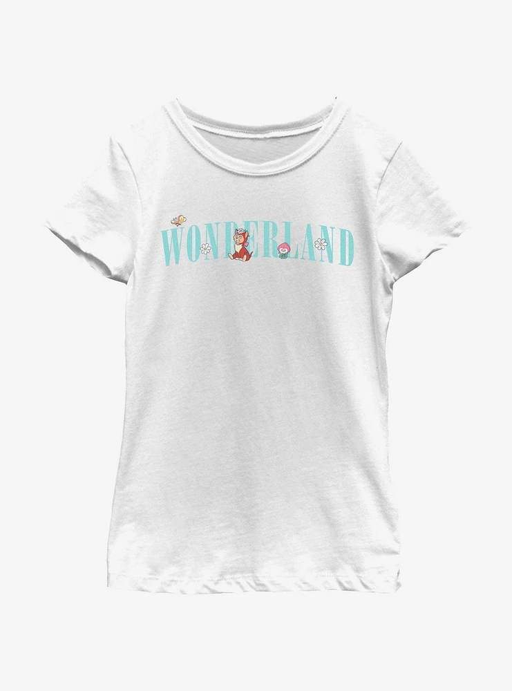 Disney Alice Wonderland Dinah Youth Girls T-Shirt