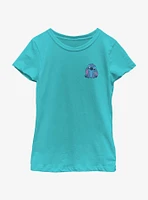 Disney Lilo & Stitch Charming Pocket Youth Girls T-Shirt