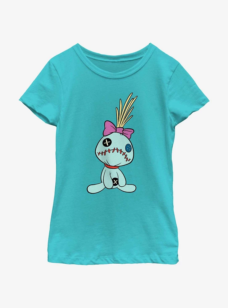 Disney Lilo & Stitch Scrump Pose Youth Girls T-Shirt