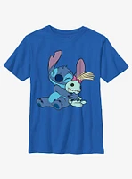 Disney Lilo & Stitch Hugging Scrump Youth T-Shirt