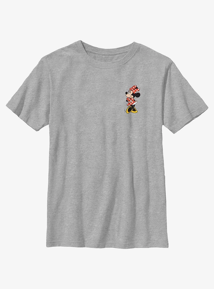 Disney Minnie Mouse Traditional Pocket Youth T-Shirt