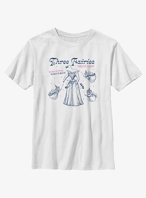 Disney Sleeping Beauty Fairy Dress Shop Youth T-Shirt