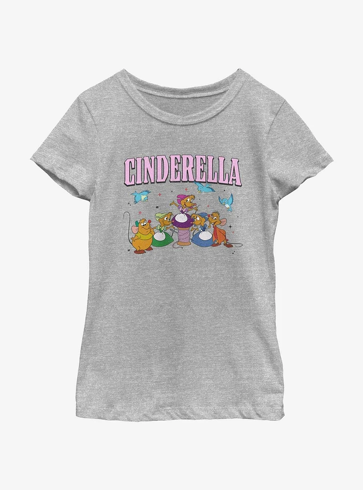 Disney Cinderella Helpers Youth Girls T-Shirt