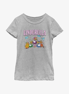 Disney Cinderella Helpers Youth Girls T-Shirt