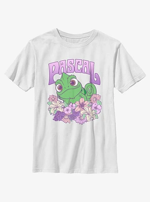 Disney Tangled Flowery Pascal Youth T-Shirt