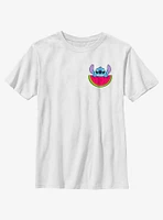 Disney Lilo & Stitch Watermelon Pocket Youth T-Shirt