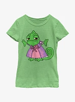 Disney Tangled Pascal On Dress Youth Girls T-Shirt