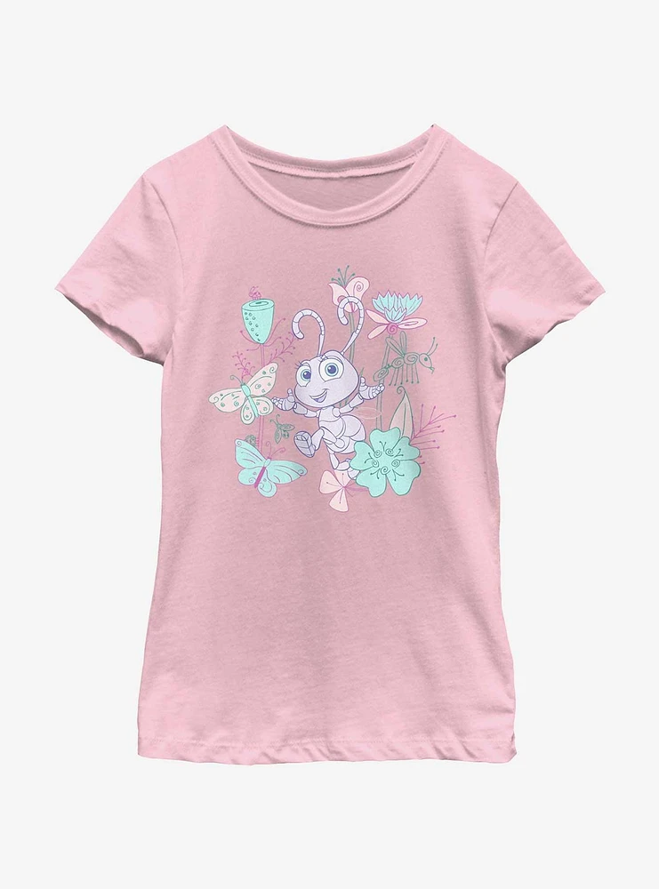 Disney A Bugs Life Princess Dot Youth Girls T-Shirt