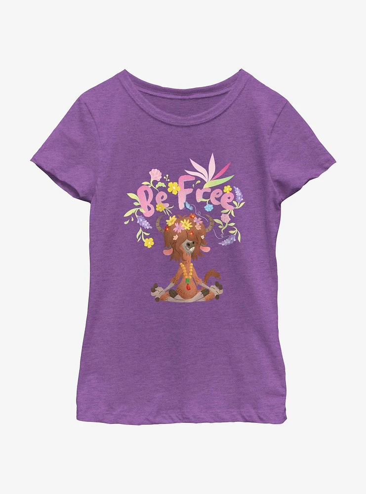 Disney Pixar Zootopia Be Free Youth Girls T-Shirt