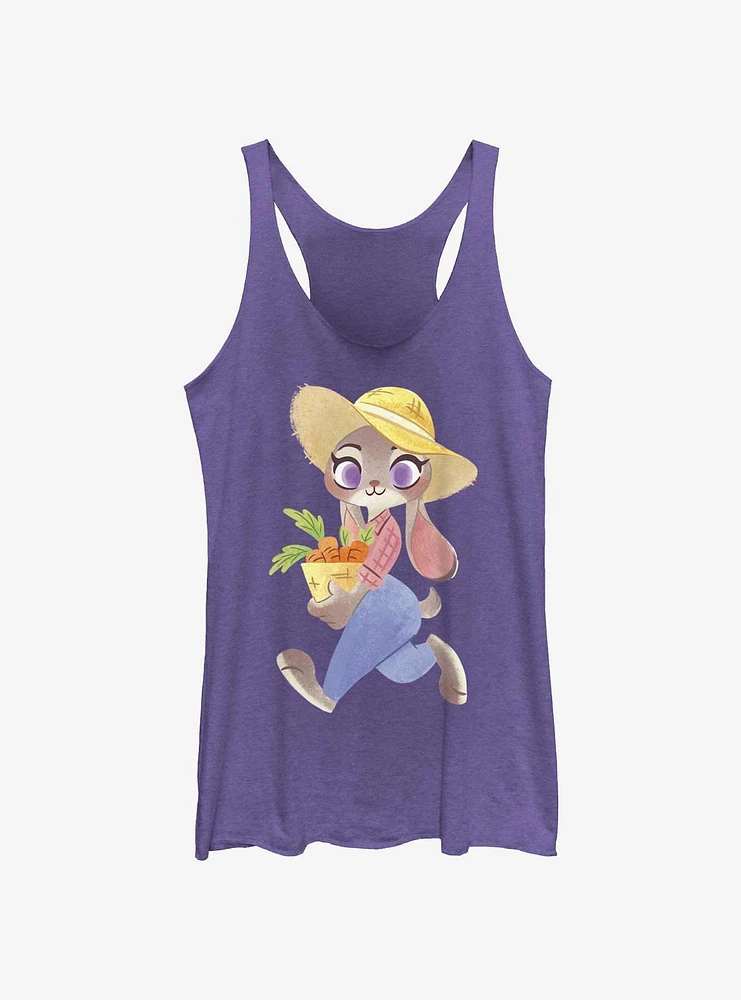 Disney Pixar Zootopia Carrot Run Womens Tank Top