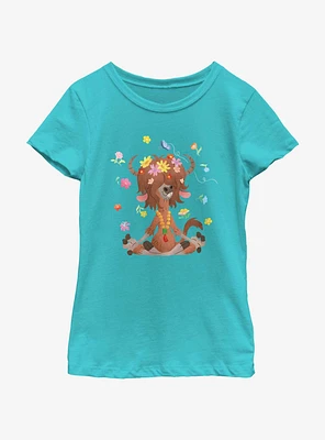 Disney Pixar Zootopia Meditate Bloom Youth Girls T-Shirt