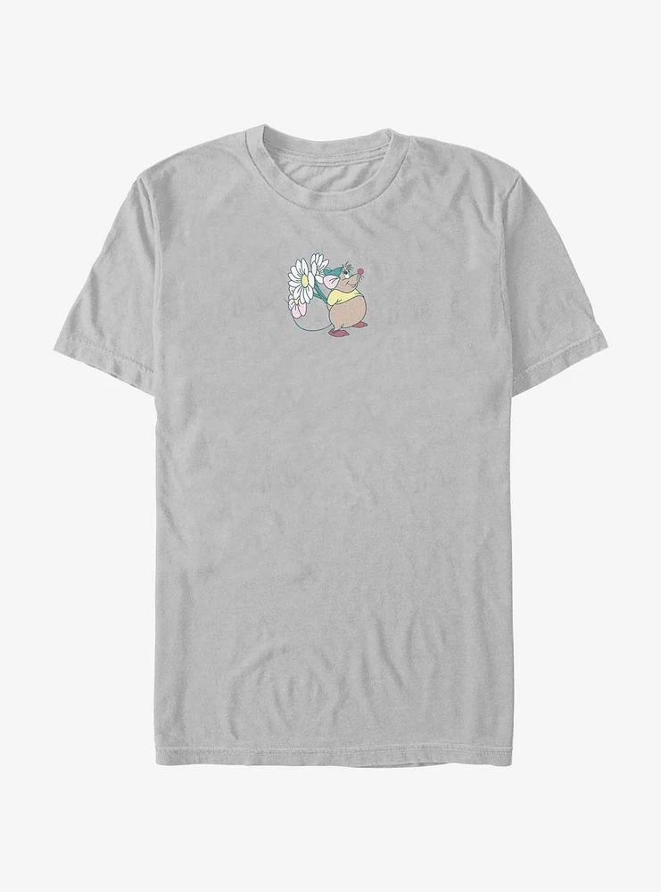 Disney Cinderella Cute Lil Gus Flower T-Shirt