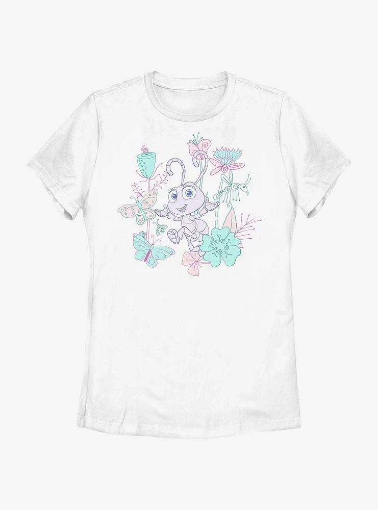 Disney A Bugs Life Princess Dot Womens T-Shirt