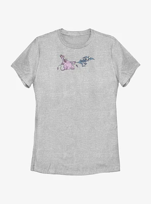 Disney Hercules Pain And Panic Womens T-Shirt