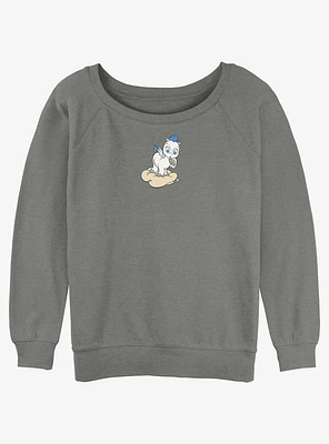 Disney Hercules Little Pegasus Guy Womens Slouchy Sweatshirt