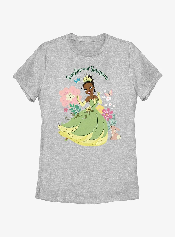 Disney The Princess and Frog Sunshine Springtime Womens T-Shirt