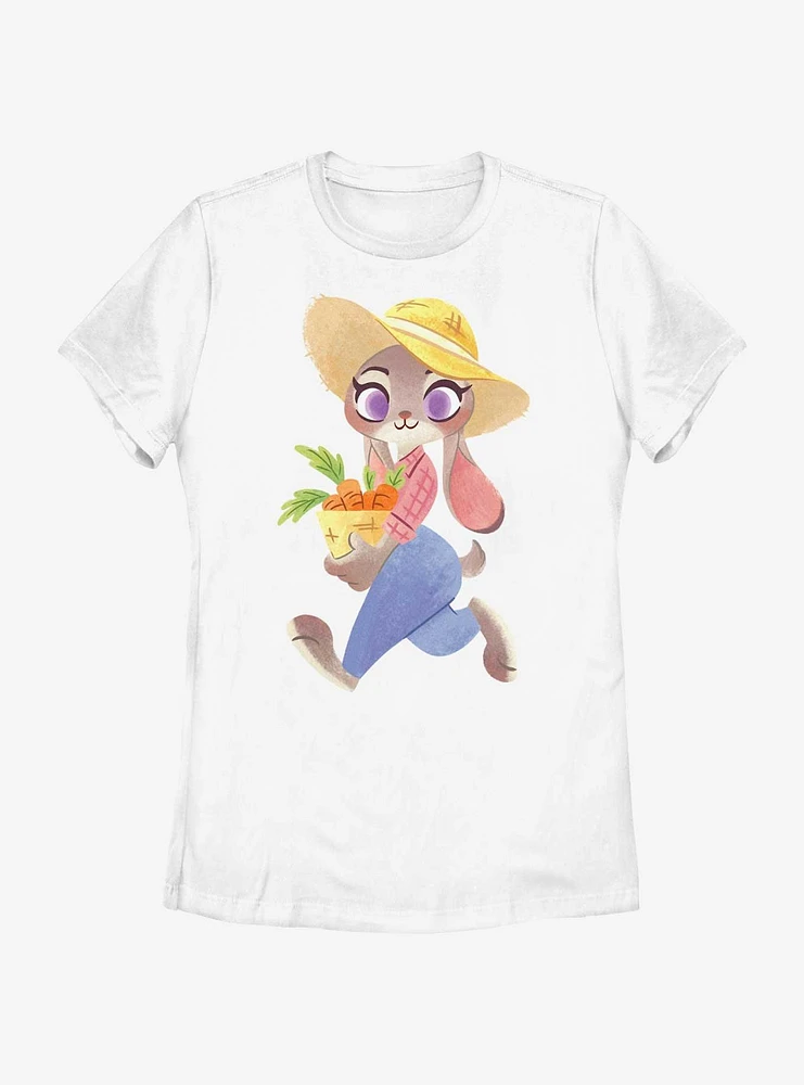 Disney Pixar Zootopia Carrot Run Womens T-Shirt