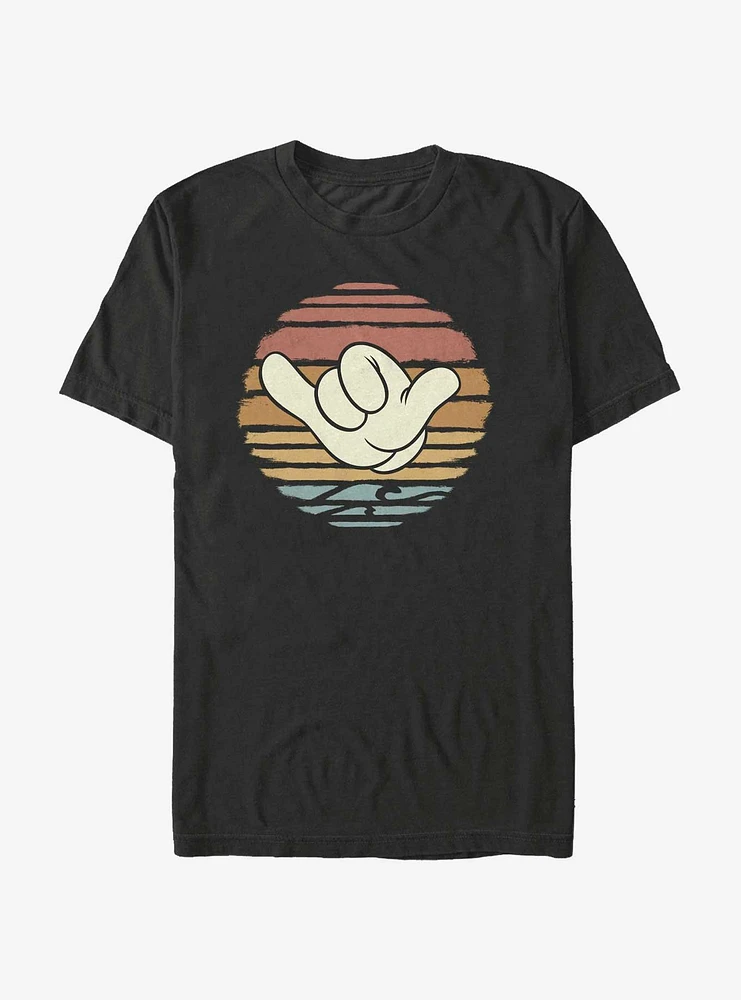 Disney Mickey Mouse Hang Loose Sunset T-Shirt