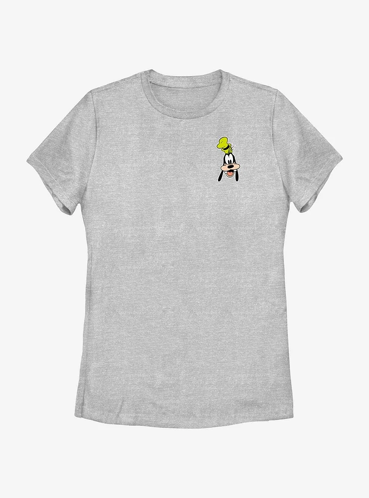 Disney Goofy Big Face Pocket Womens T-Shirt