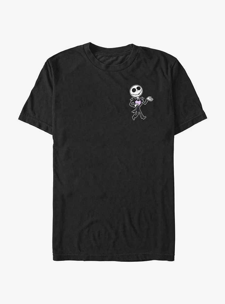 Disney The Nightmare Before Christmas Skellington Bobble Pocket T-Shirt