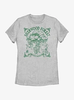 Disney Robin Hood Sherwood Forest Womens T-Shirt