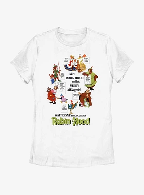 Disney Robin Hood Meet Womens T-Shirt