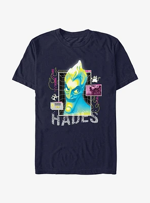 Disney Villains Hades Warning T-Shirt