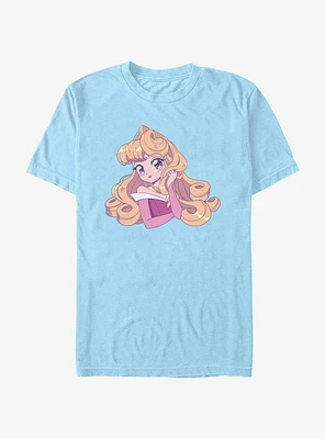 Disney Sleeping Beauty Cute Aurora Manga Version T-Shirt