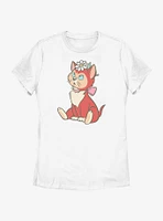 Disney Alice Wonderland Dinah Pose Womens T-Shirt