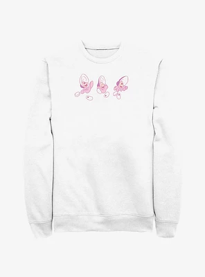 Disney Alice Wonderland Dancing Oysters Sweatshirt