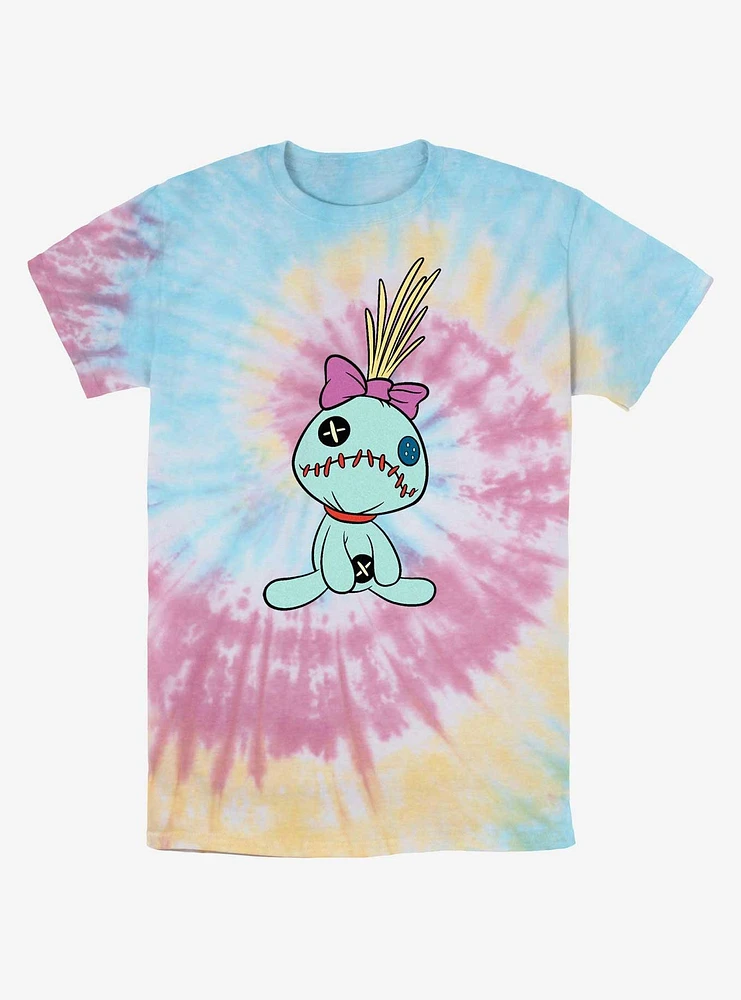 Disney Lilo & Stitch Scrump Pose Tie-Dye T-Shirt