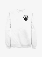 Disney Minnie Mouse Bow Pocket Sweatshirt