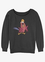 Disney Villains Lago Womens Slouchy Sweatshirt