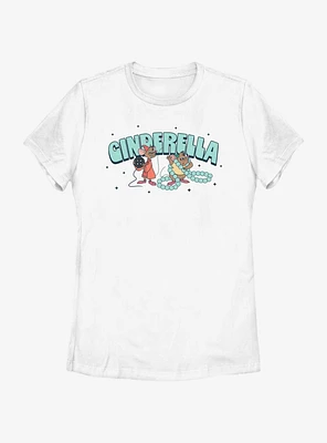 Disney Cinderella Jaq And Gus Womens T-Shirt