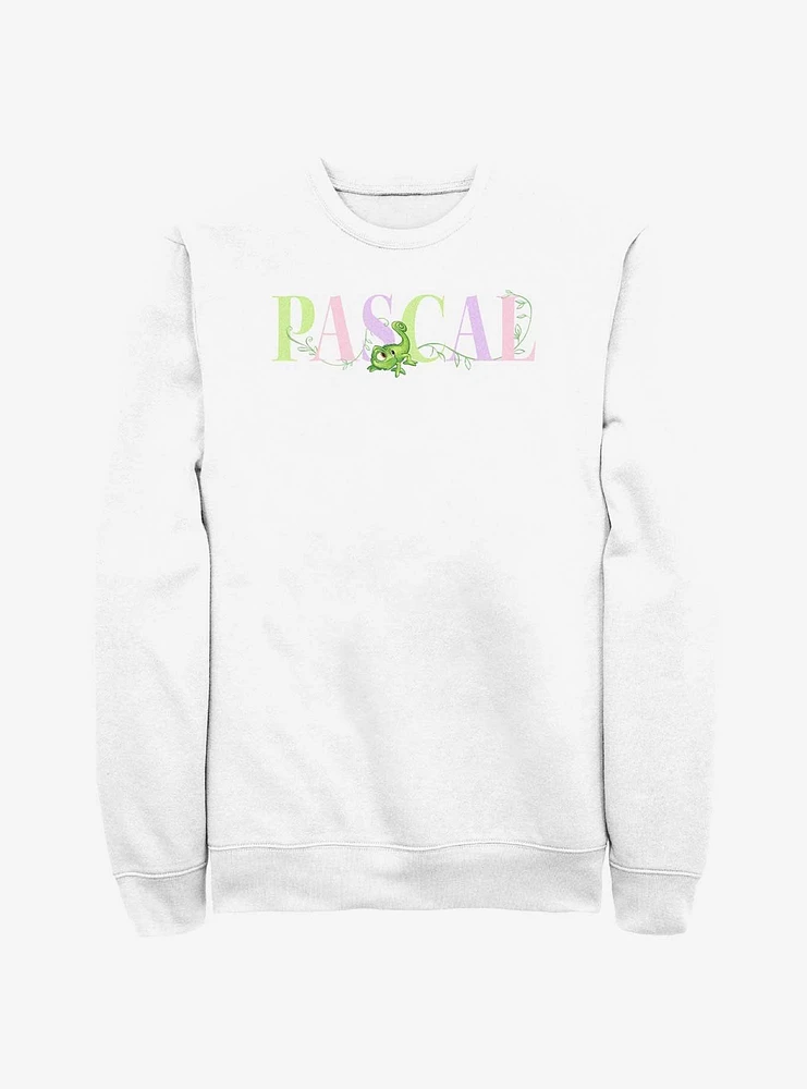 Disney Tangled Pascal Colorful Letters Sweatshirt